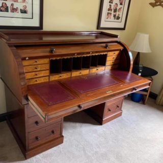 Roll Top Desk Open | Furniture Restorers | John Reed & Son