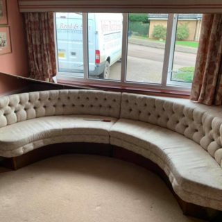 Curved Window Seat | Furniture Restoration | John Reed & Son