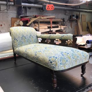 Edwardian Chaise Lounge | Antique Furniture Restoration | John Reed & Son