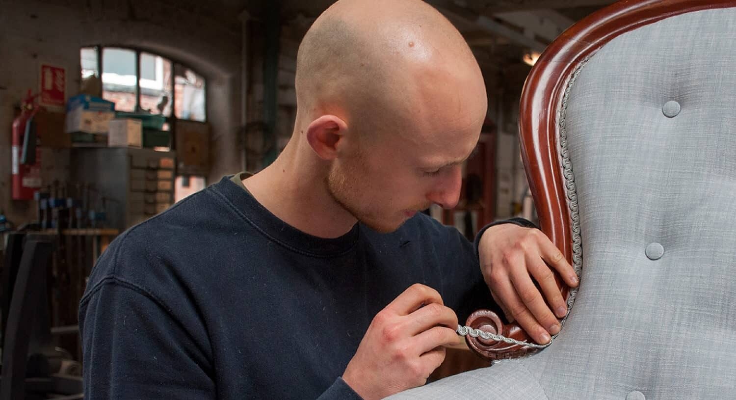 Traditional Reupholstery Techniques | Upholstery Service | John Reed & Son